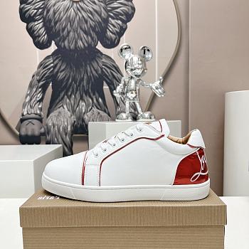 Christian Louboutin Fun Louis Junior White Loubi