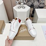 Christian Louboutin Fun Louis Junior White Loubi - 6