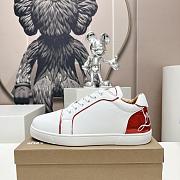 Christian Louboutin Fun Louis Junior White Loubi - 5