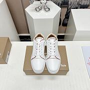Christian Louboutin Fun Louis Junior White Loubi - 4