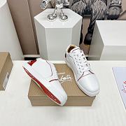 Christian Louboutin Fun Louis Junior White Loubi - 3