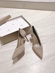 Christian Louboutin Heels C0254 Velvet lrishell 9cm - 5