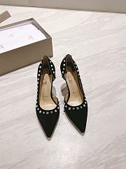 Christian Louboutin Heels C0255 Velvet lrishell 9cm - 5