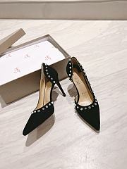 Christian Louboutin Heels C0255 Velvet lrishell 9cm - 4