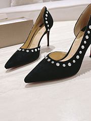 Christian Louboutin Heels C0255 Velvet lrishell 9cm - 3