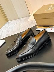 Christian Louboutin Leather Penny Loafers CL5410 - 1