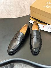 Christian Louboutin Leather Penny Loafers CL5410 - 6