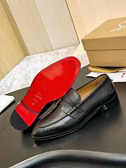 Christian Louboutin Leather Penny Loafers CL5410 - 2