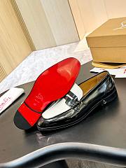 Christian Louboutin Leather Penny Loafers CL5412 - 4