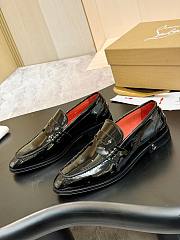 Christian Louboutin Leather Penny Loafers CL5413 - 6