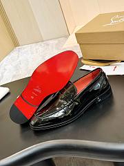Christian Louboutin Leather Penny Loafers CL5413 - 5