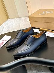 Christian Louboutin Loafer Cowhide Brown C1403 - 1