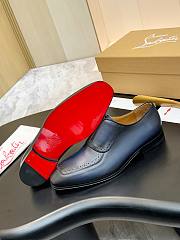 Christian Louboutin Loafer Cowhide Brown C1403 - 3