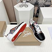 Christian Louboutin Multicolor Louis Junior Spikes Orlato - 5
