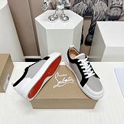 Christian Louboutin Rantu Colorblock Grey Black - 6