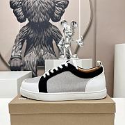 Christian Louboutin Rantu Colorblock Grey Black - 3