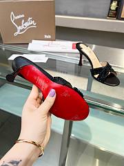 Christian Louboutin Mariza ls C2510 Strass Red Sole - 4