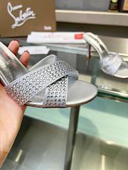 Christian Louboutin Mariza ls C2512 Strass Red Sole - 6