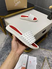 Christian Louboutin Slide Classic Spike Flat C3614 - 6