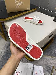 Christian Louboutin Slide Classic Spike Flat C3614 - 3