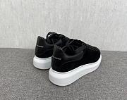 Alexander McQueen Oversized Sneaker Velvet Black - 3