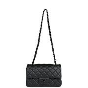 Chanel Flap Iridescent Lambskin Black Size 25x15x7cm - 2