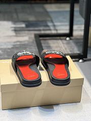 Christian Louboutin Slide Glitter Spikes C5210 - 3