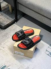 Christian Louboutin Slide Glitter Spikes C5210 - 2