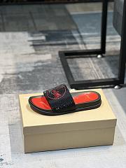 Christian Louboutin Slide Glitter Spikes C5211 - 5