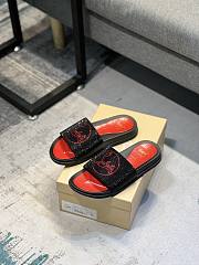 Christian Louboutin Slide Glitter Spikes C5211 - 2
