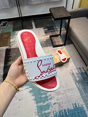 Christian Louboutin Slide Logo Spikes C5441 - 3