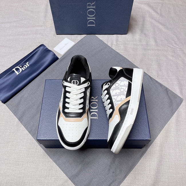 Dior B27 Low Black Beige Sneaker D0193 - 1