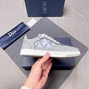 Dior B27 Low Blue Grey Sneaker D0203 - 5