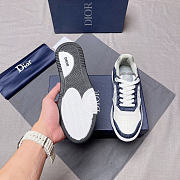 Dior B27 Low Blue White Sneaker D0204 - 4