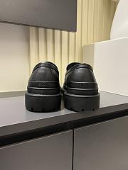 Dior Men's Loafer with Shiny Leather D902B-03 - 6