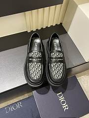 Dior Men's Loafer with Shiny Leather D902B-03 - 5