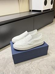 Dior Men's Slip-on Shoes with Oblique D0835B-02 - 5