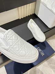 Dior Men's Slip-on Shoes with Oblique D0835B-02 - 4
