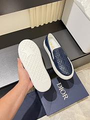 Dior Men's Slip-on Shoes with Oblique D0835B-03 - 6