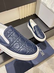 Dior Men's Slip-on Shoes with Oblique D0835B-03 - 4