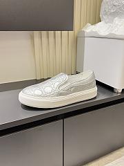 Dior Men's Slip-on Shoes with Oblique D0835B-04 - 2