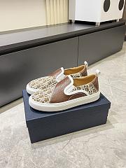 Dior Men's Slip-on Shoes with Oblique D0835B-05 - 2