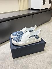 Dior Men's Slip-on Shoes with Oblique D0835B-06 - 6