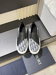 Dior Men's Slip-on Shoes with Oblique D0835B-08 - 6
