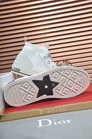 Dior Walk'n' Sneaker High Top Macrocannage D25B60-01 - 5