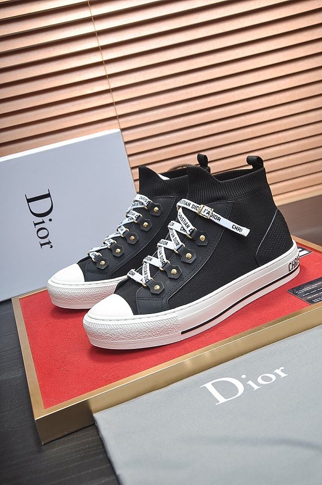 Dior Walk'n' Sneaker High Top Macrocannage D25B60-02 - 1