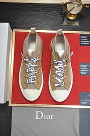 Dior Walk'n' Sneaker High Top Macrocannage D25B60-03 - 2