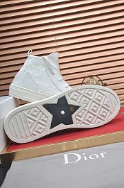 Dior Walk'n' Sneaker High Top Macrocannage D25B60-04 - 6