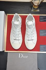 Dior Walk'n' Sneaker High Top Macrocannage D25B60-04 - 2