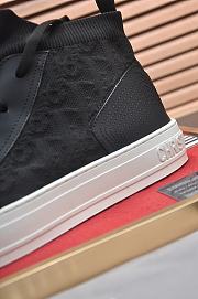 Dior Walk'n' Sneaker High Top Macrocannage D25B60-05 - 6